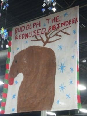 One of the banners the kids drew at CITC '05.