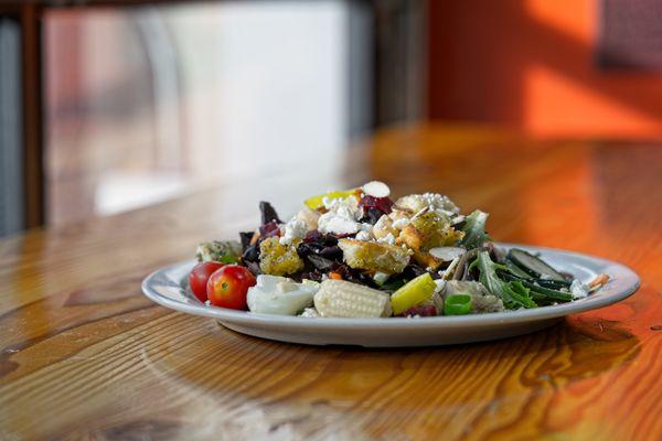 Make your own custom salad in our salad bar!