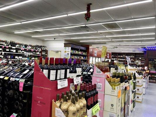 Large Wine Selection!