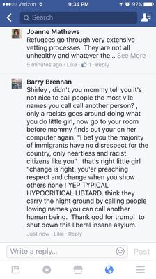 The owner Barry Brennan harassed me on Facebook after stating my political views. If he can do this to me, who knows what else he could do.