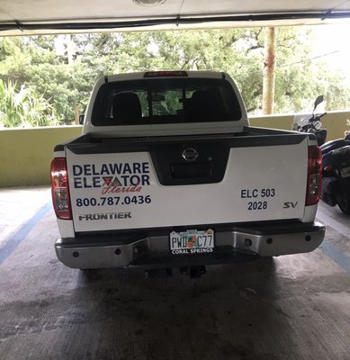 Lazy, disrespectful employee parking in handicapped in our building while doing a service call