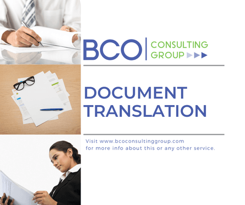 document translation and interpretations