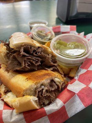 Italian beef sub