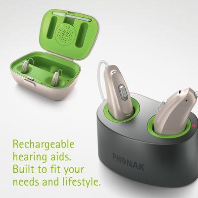 Phonak Audéo B Rechargeable Hearing Aids