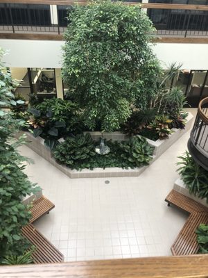 View of the atrium from the other side.