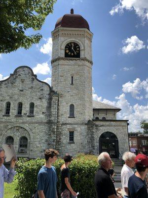 The oldest student gym in the country.