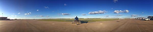 Panoramic shot of the field!