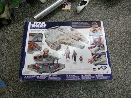 Star Wars The Force Awakens Battle Action Millennium Falcon