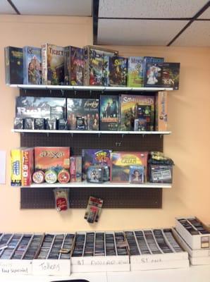 dollar bins and board games!