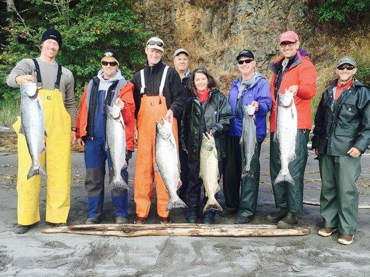 Salmon fishing on the Columbia River