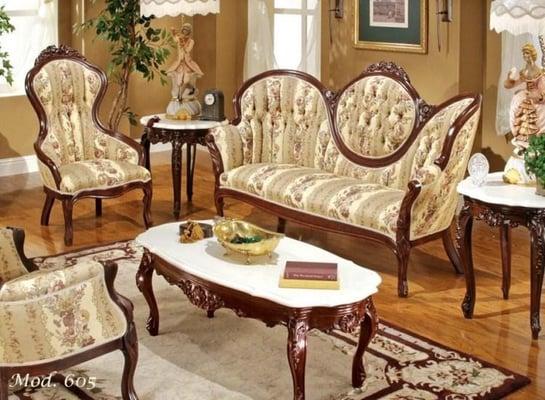 Victorian 3pc living room Set $ 3500.00