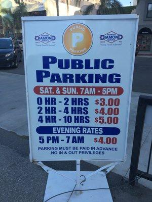 Parking Rates