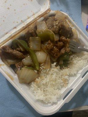 67. Pepper Steak with Onion