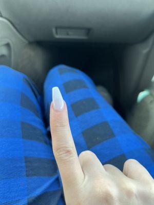 crooked nail