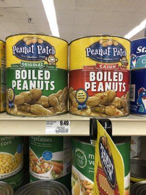 Boiled peanuts, Original or Cajun