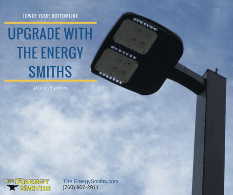 Add light to your parking lot, and take dollars off of your energy bill.