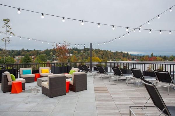 Rooftop Amenity with Fire-Pit and BBQ