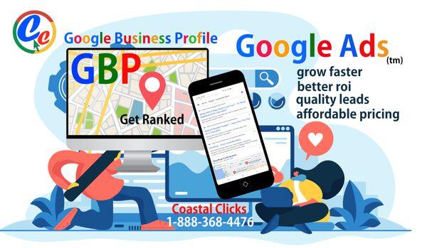 Certified Google Partner for Ads management and Google Business Profile experts for local maps ranking and management