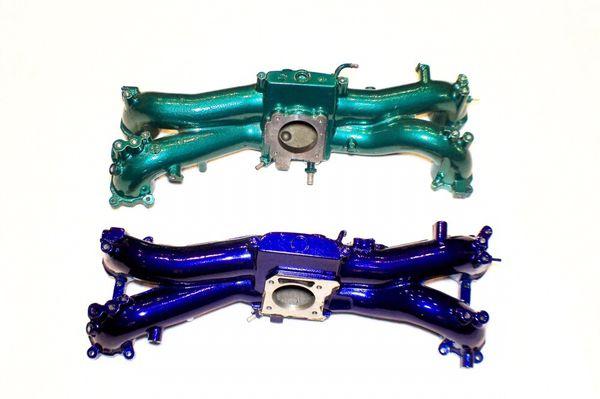 Powder Coated Intake Manifolds