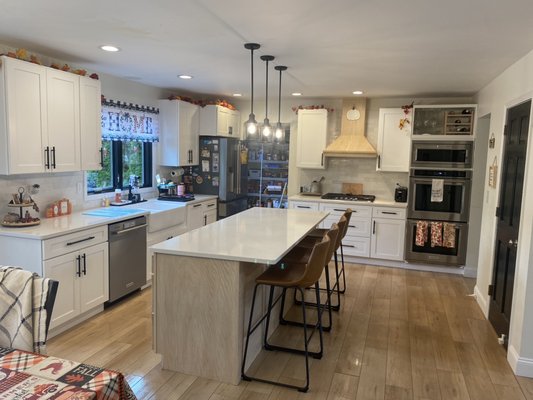 Beautiful kitchen we cleaned this past week! We do the hard work, handle the mess so you can focus on what and who matters most!