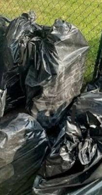 These are 60 gal trash bags. These we normally do not accept if we get them there, which would contain extra fees