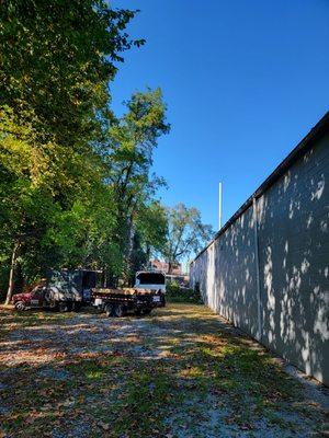 After on the commercial building clearance