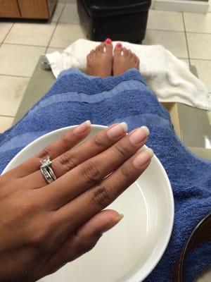 Mani and pedi :)