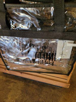 Clear bag 19.99 - 10/23/23