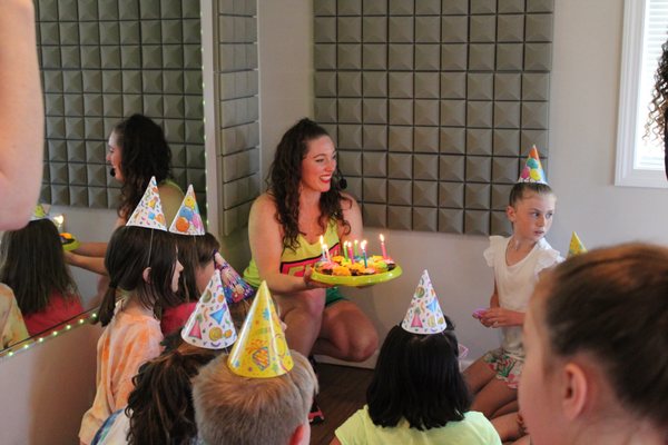 Kids classes and Birthday parties.