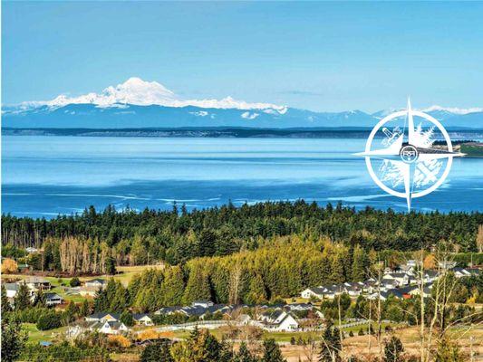 View East from Bell Hill in Sequim