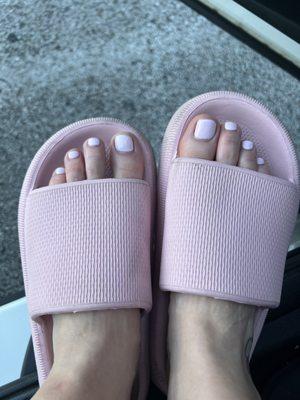 Shellac pedicure