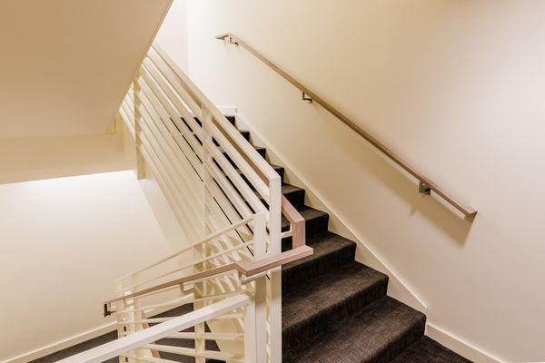 Banister Railings at The Kirkland Museum