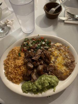 Carnitas plate