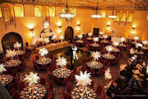 First wedding dance at Roosevelt Hotel in Hollywood