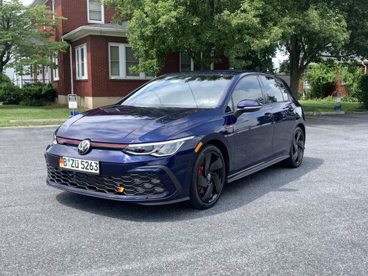 VW GTI Ceramic Coating. 10 Year Coating Carfax Certified