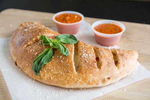 Pepperoni calzone