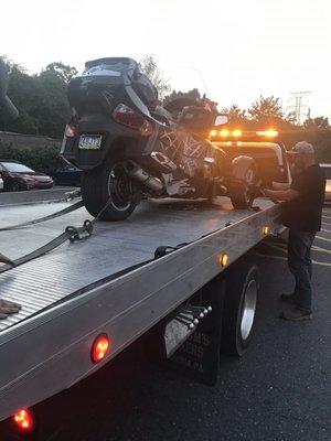 Thanks to Jay and Jake for towing my Spyder. Awesome communication, detail-oriented towing, appreciate the help!