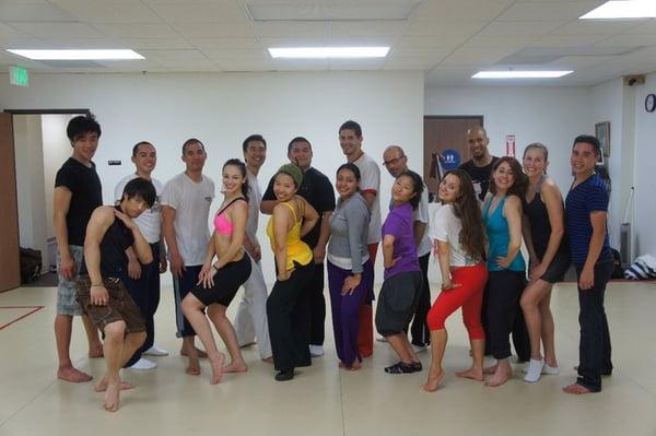 Samba workshop with Gisella