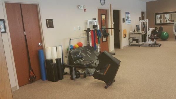 Our Physical Therapy provides all the necessary equipment to help push your body to a full recovery.