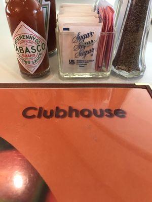 Photo taken 10/23/2017 - Clubhouse menu