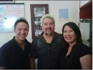 Throwback photo of Jojo with Guy Fieri!