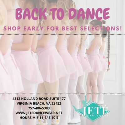 We have all your needs for dance class, from Ladies, Childrens and Mens, for all types of dance