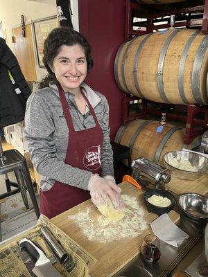 Ravioli making