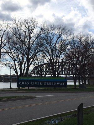 The greenway in Clarksville.