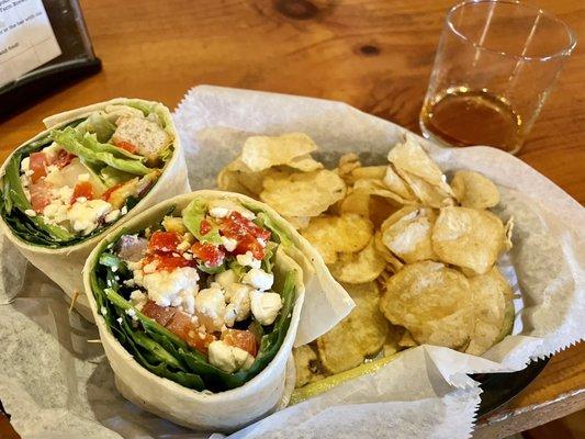 Mediterranean wrap