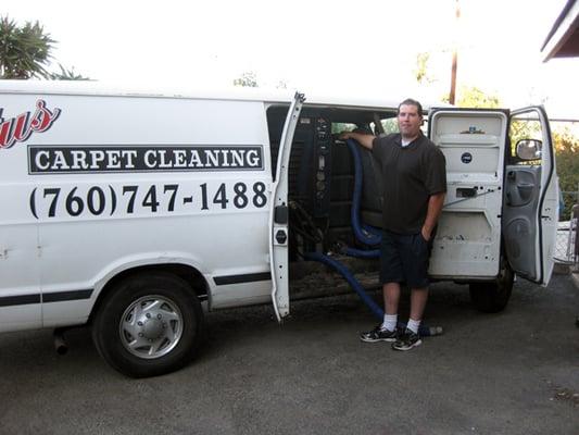 New truck mounted Steam Cleaning and High Pressure equipment.