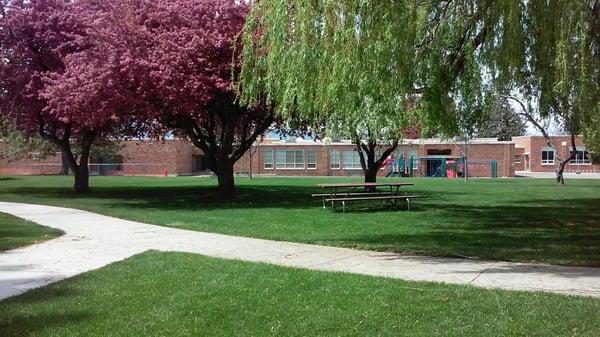 view of Adams Elementary