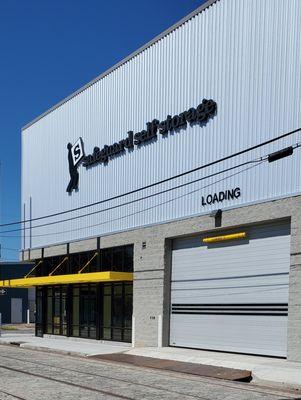 Drive-In Loading Area At Safeguard Self Storage On Erato Street in New Orleans, LA.