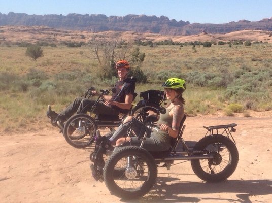 Riding in Moab