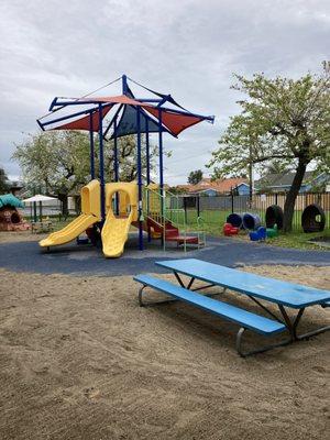 Outdoor play area